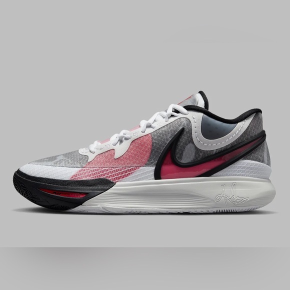 Nike Kyrie 8 “White/University Red” | Size 11.5 Mens | NEW in BOX!!! ❤️🖤 - Picture 4 of 10